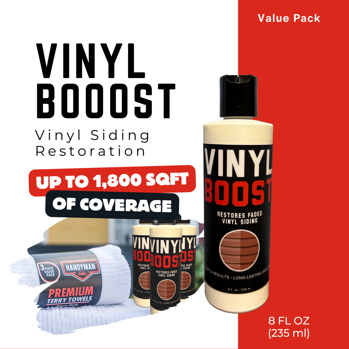 VinylBoost: The Ultimate Vinyl Siding Restoration Solution